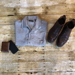 NEW Saks Fifth Avenue Large Button Down Shirt